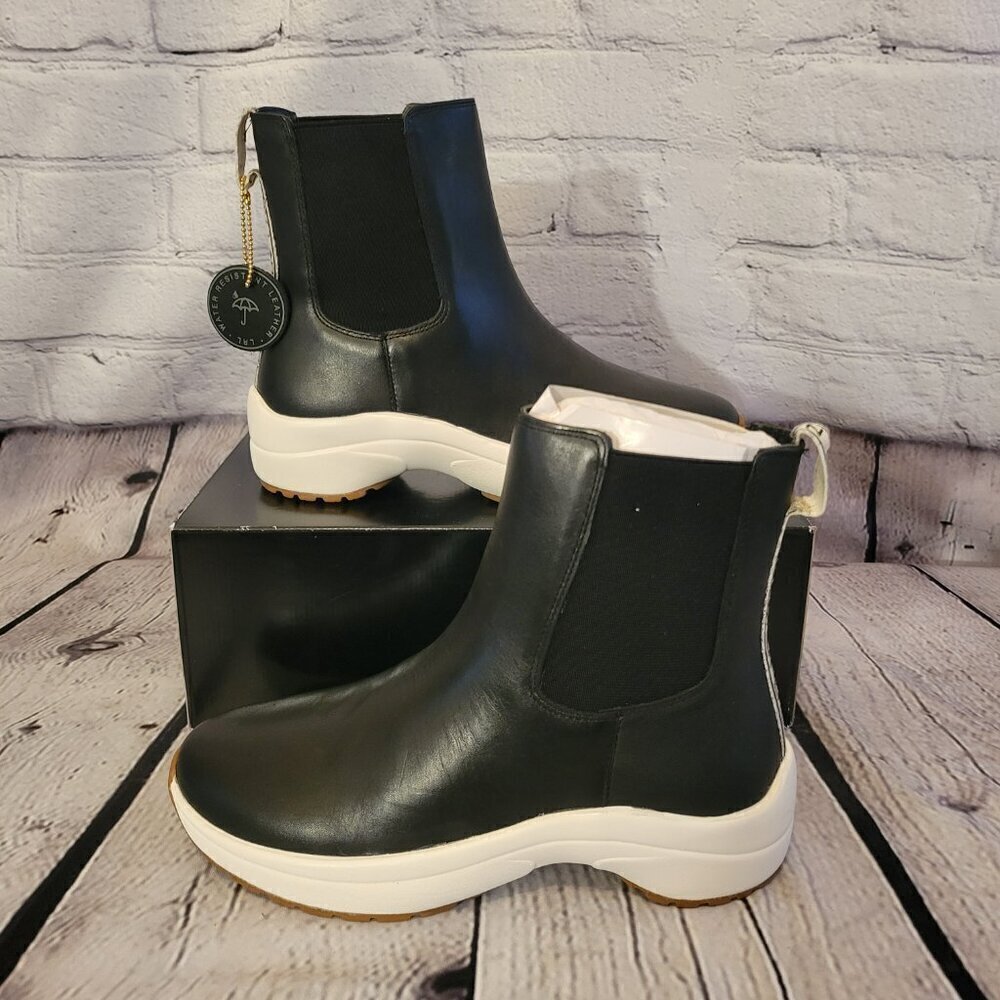 Lauren Ralph Lauren Rylee Leather Slip-On Sneakers